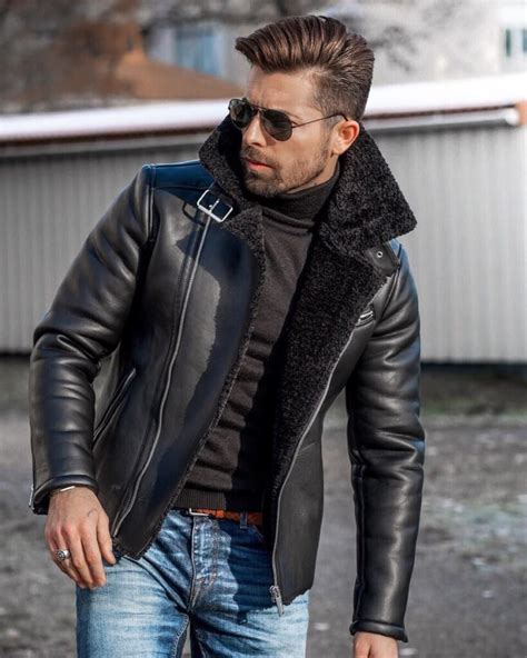 chaqueta cuero gucci hombre|Cazadoras y chaquetas de cuero para hombre .